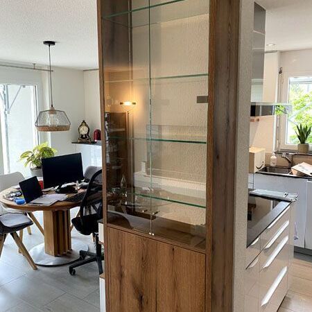 Glasschiebetür/Trennwand